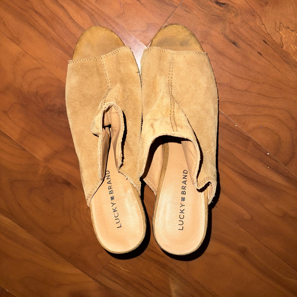 Lucky Brand Mules Size 9